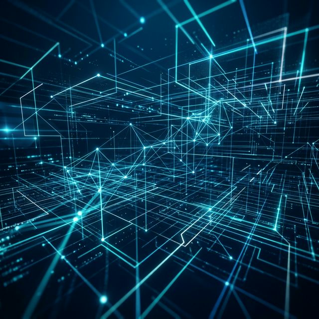 Tech Network Background